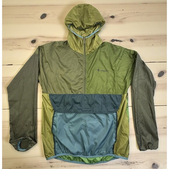 Cotopaxi Teca Half Zip Windbreaker Jacket Womens XL Mens L Technical Hiking Hood - Picture 1 of 11